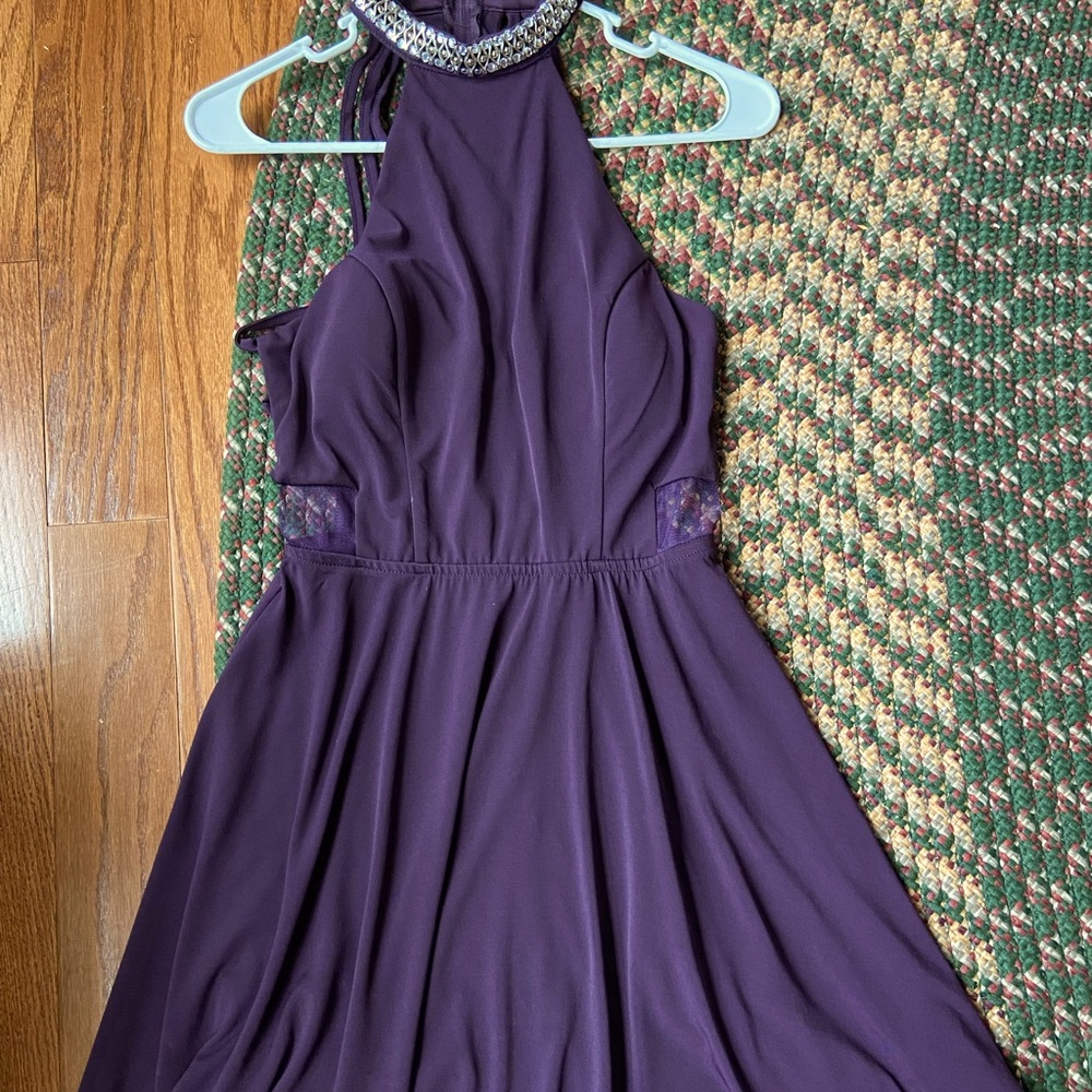 Purple homecoming dress, Size: 5
